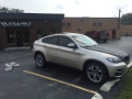 BMW X6 full color change from Gold to 3M Pearl White (1).JPG